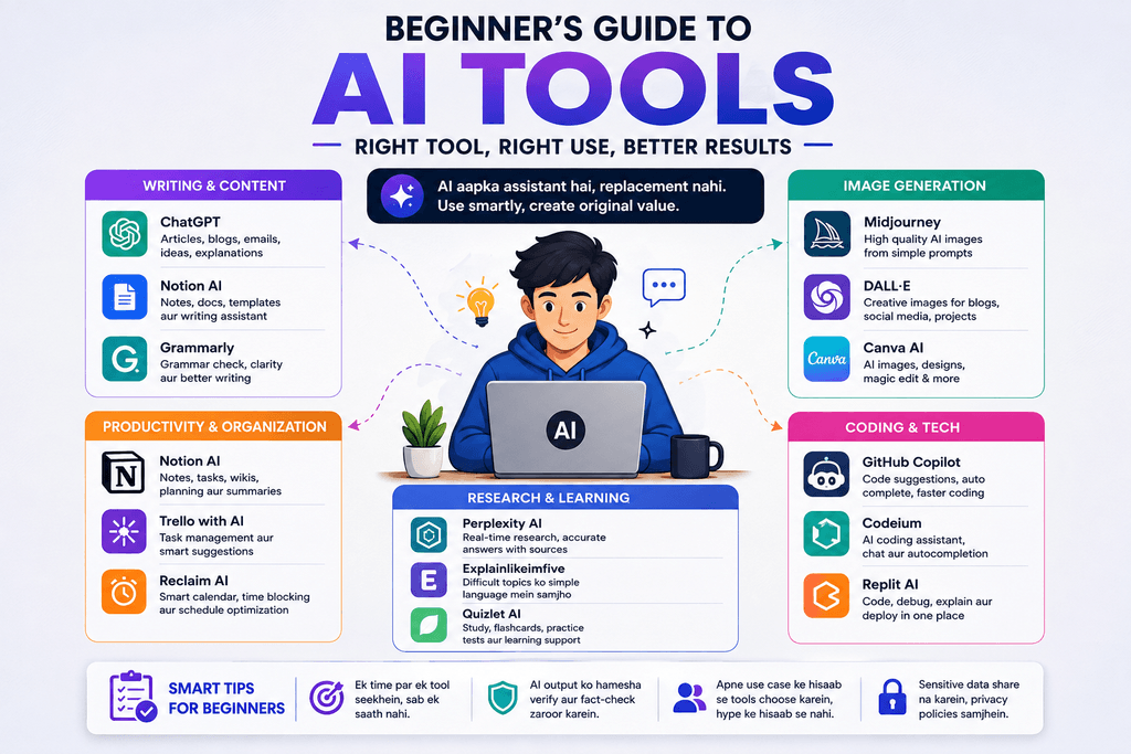 Best AI Tools for Beginners