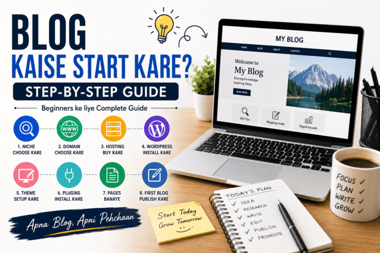 Blog Kaise Start Kare