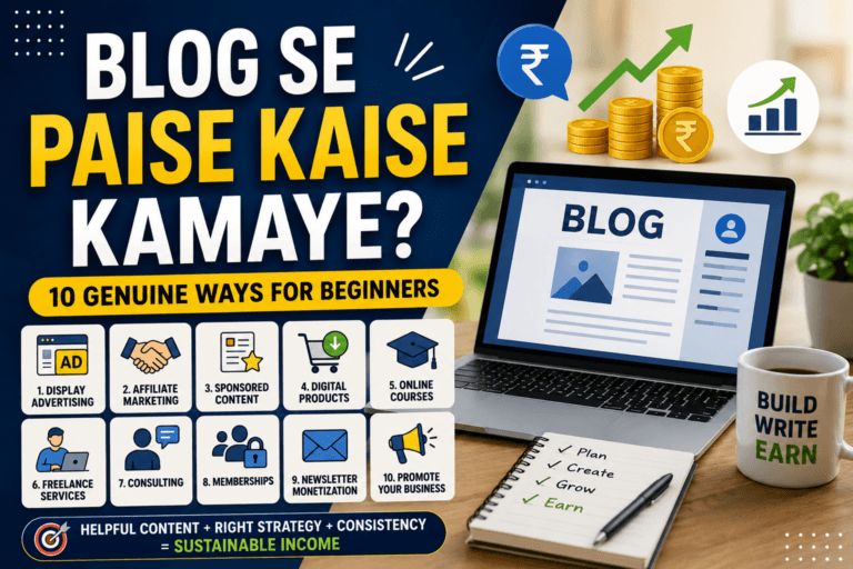 Blog Se Paise Kaise Kamaye