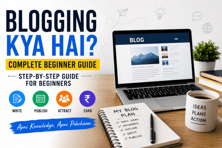 Blogging Kya Hai Complete Beginner Guide