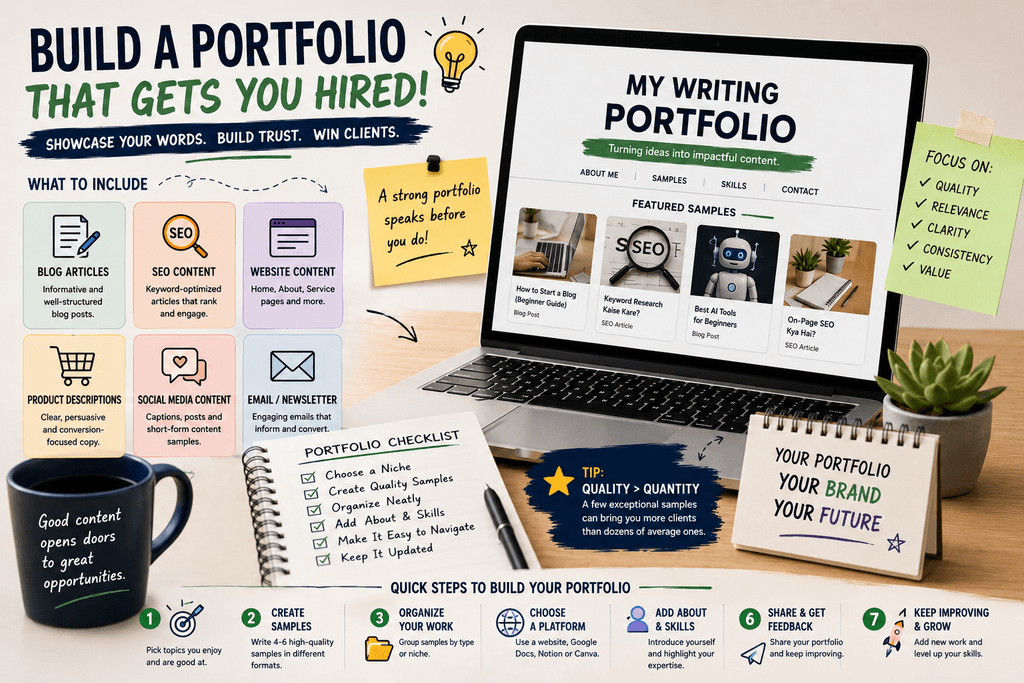 Content Writing Portfolio Kaise Banaye