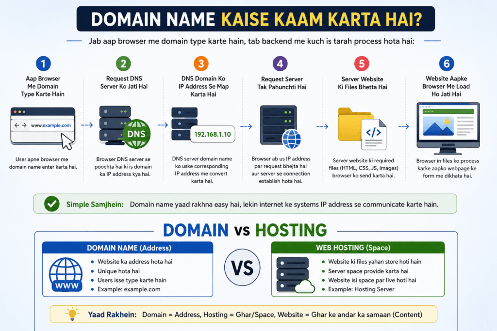 Domain Name Kya Hota Hai