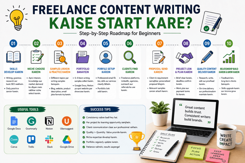 Freelance Content Writing Kaise Start Kare