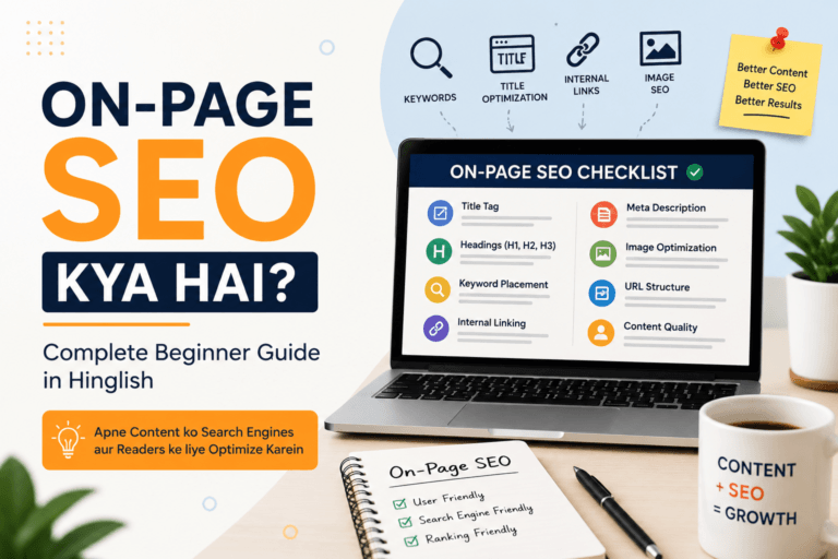 On-Page SEO Kya Hai