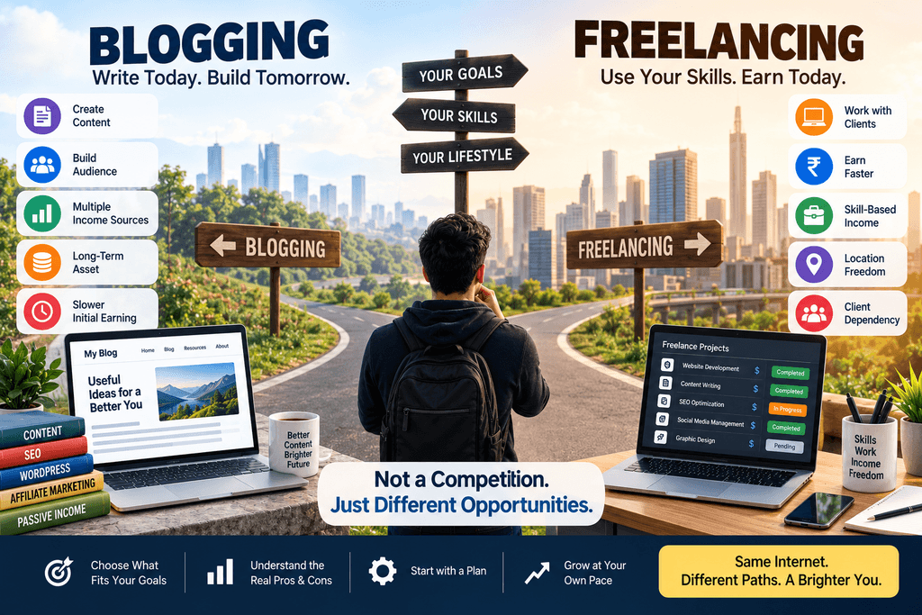 Blogging vs Freelancing