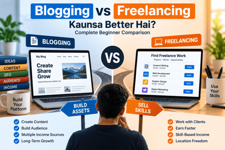 Blogging vs Freelancing