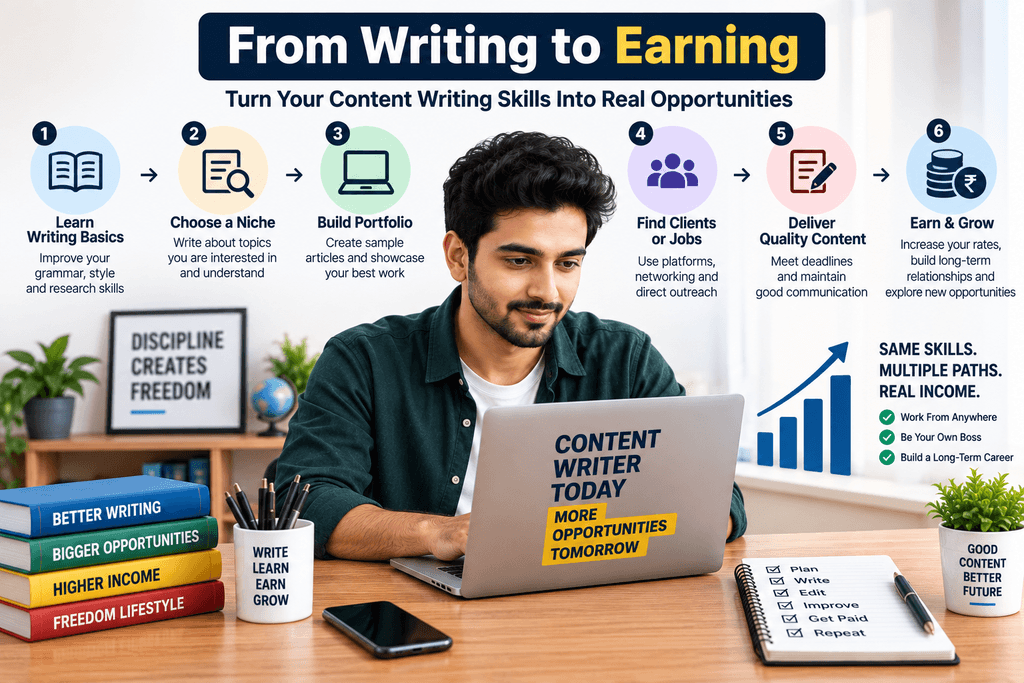 Content Writing Se Paise Kaise Kamaye