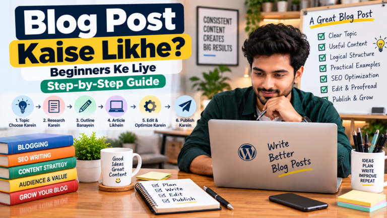 Blog Post Kaise Likhe Beginners Ke Liye